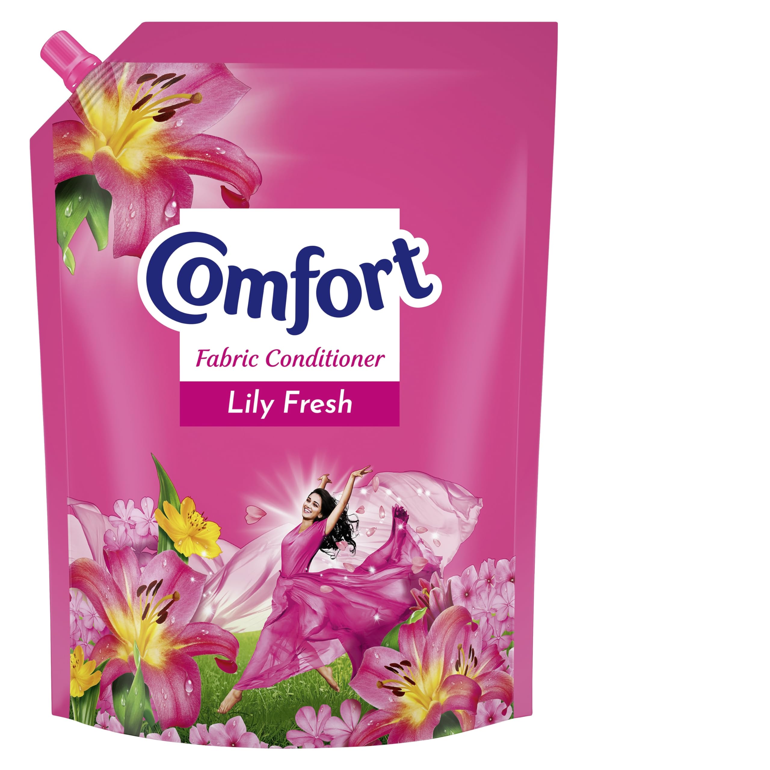 Premium Fabric Conditioner Softener Pouch - 2L for Ultra Softness, Shine & Long-Lasting Freshness | Ideal for Laundry, Towels & Bedding | Gentle on All Fabrics
