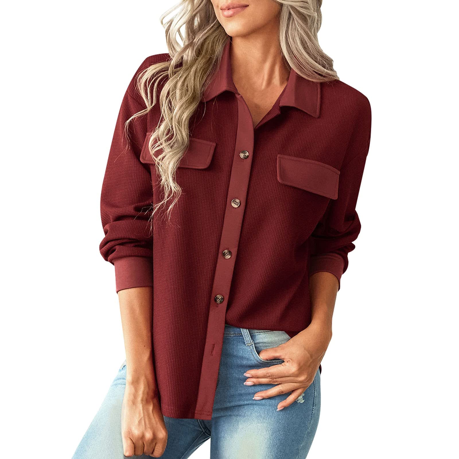 Women's Long Sleeve Cardigan Coat - Warm Winter Down Jacket for Women | Cozy Fall & Winter Fashion Outerwear for Casual Wear, Office, and Travel
