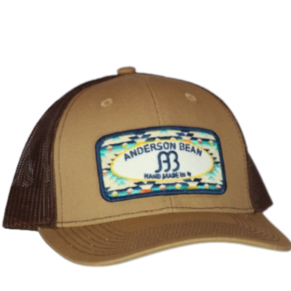 Anderson Bean Brown Cap - Premium Cowhide Leather Hat for Men & Women | Western Style Cowboy Hat for Outdoor, Rodeo, and Country Fashion