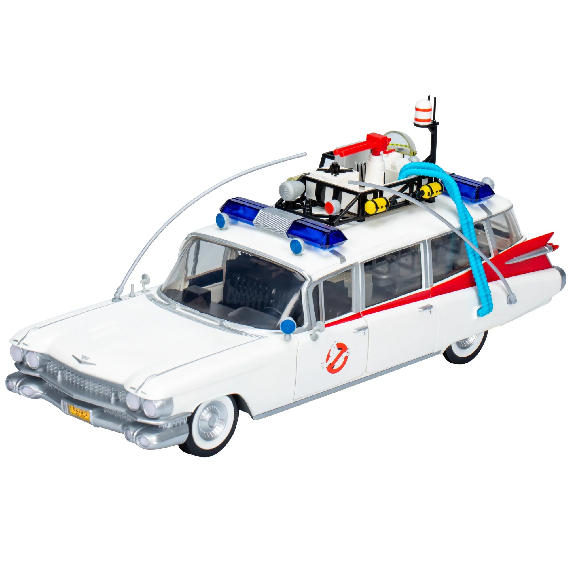 Hasbro Ghostbusters Plasma Series Ecto-1 (1984) Die-Cast Vehicle - Collectible Movie Replica Toy for Fans | Perfect for Display, Play & Nostalgic Gift Giving