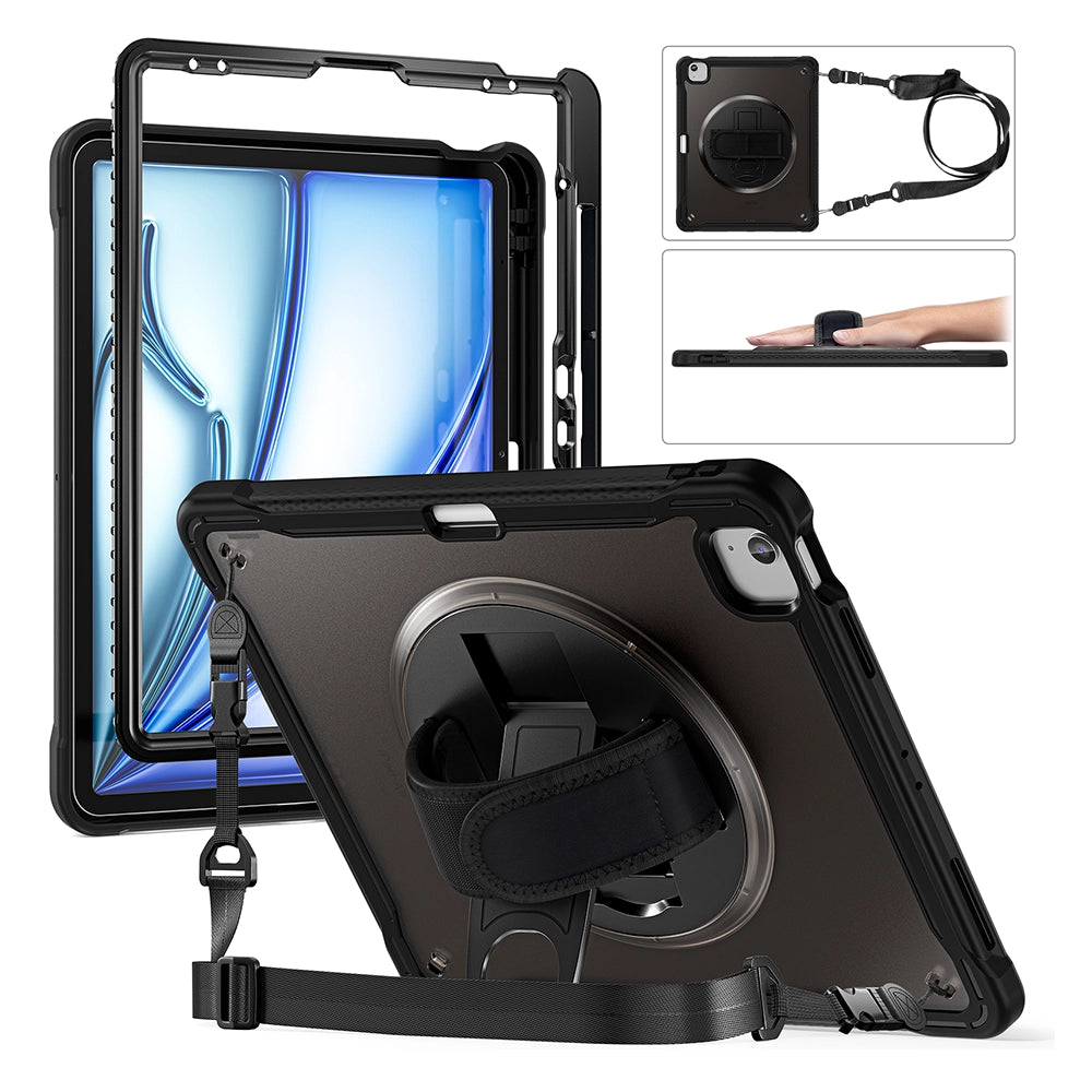 GuardianPro Shockproof iPad Case - Durable Protective Cover for iPad 10.2/9.7 Inch (2021/2020/2019/2018 Models) | Perfect for Work, School & Travel | Anti-Scratch & Drop Protection