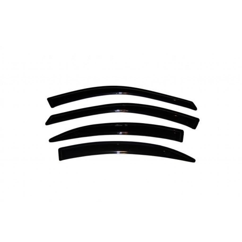 AVS Ventvisor Window Deflectors for 1996-2005 Ford Taurus Wagon - Outside Mount Rain Guards (Set of 4) | 94901 | Perfect for Weather Protection & Road Trips