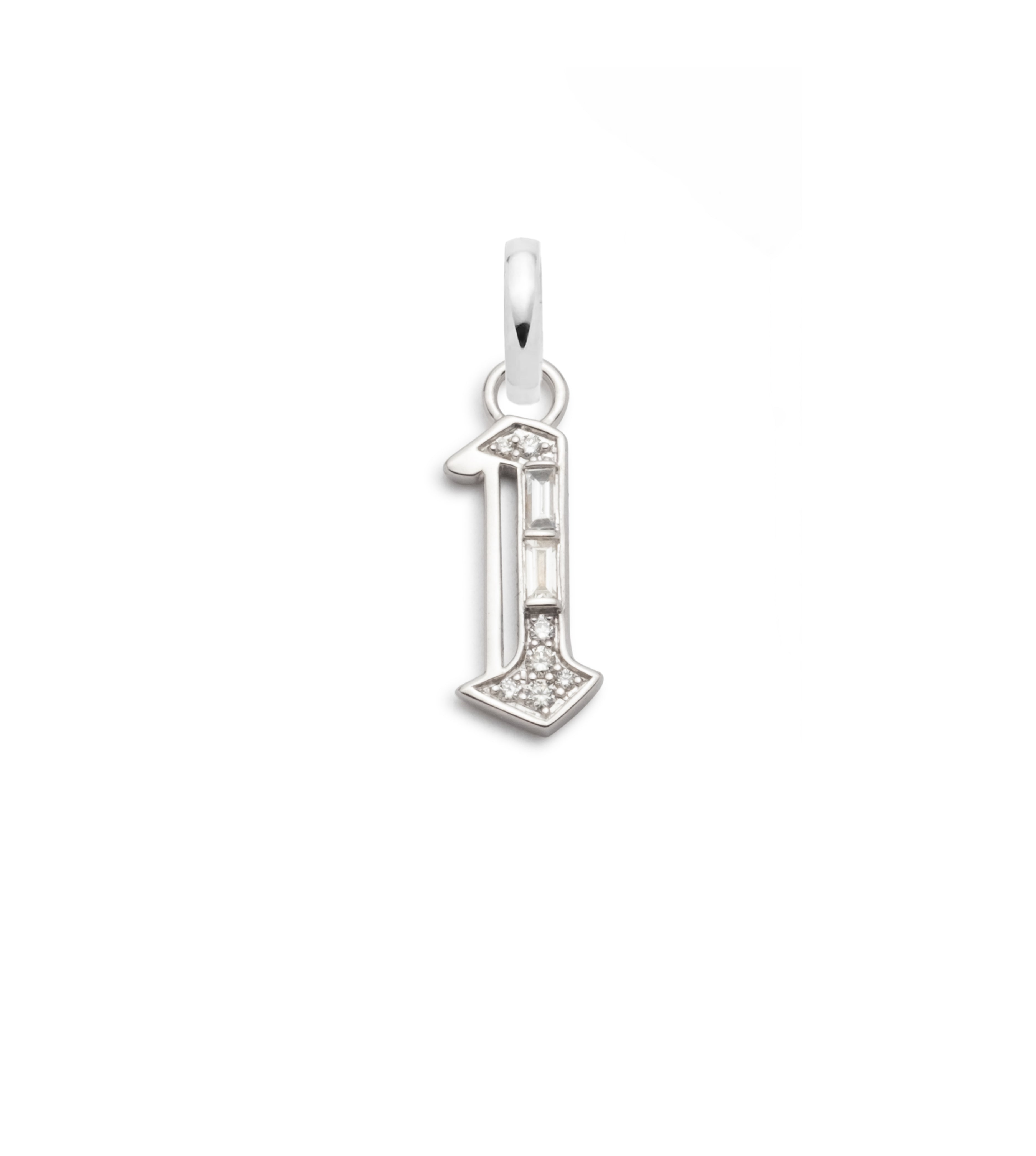 18K White Gold