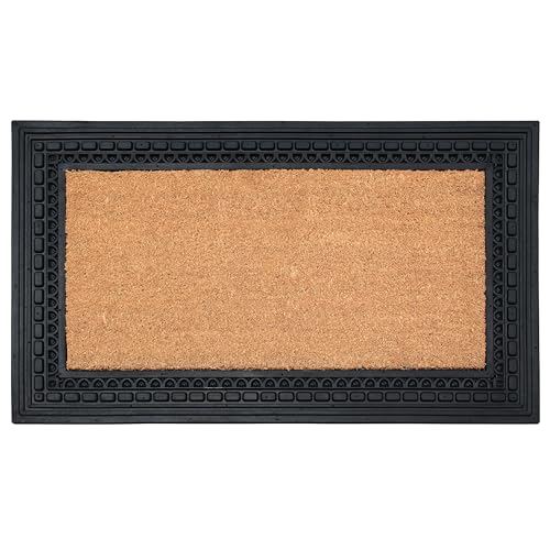 Square Geometric Black