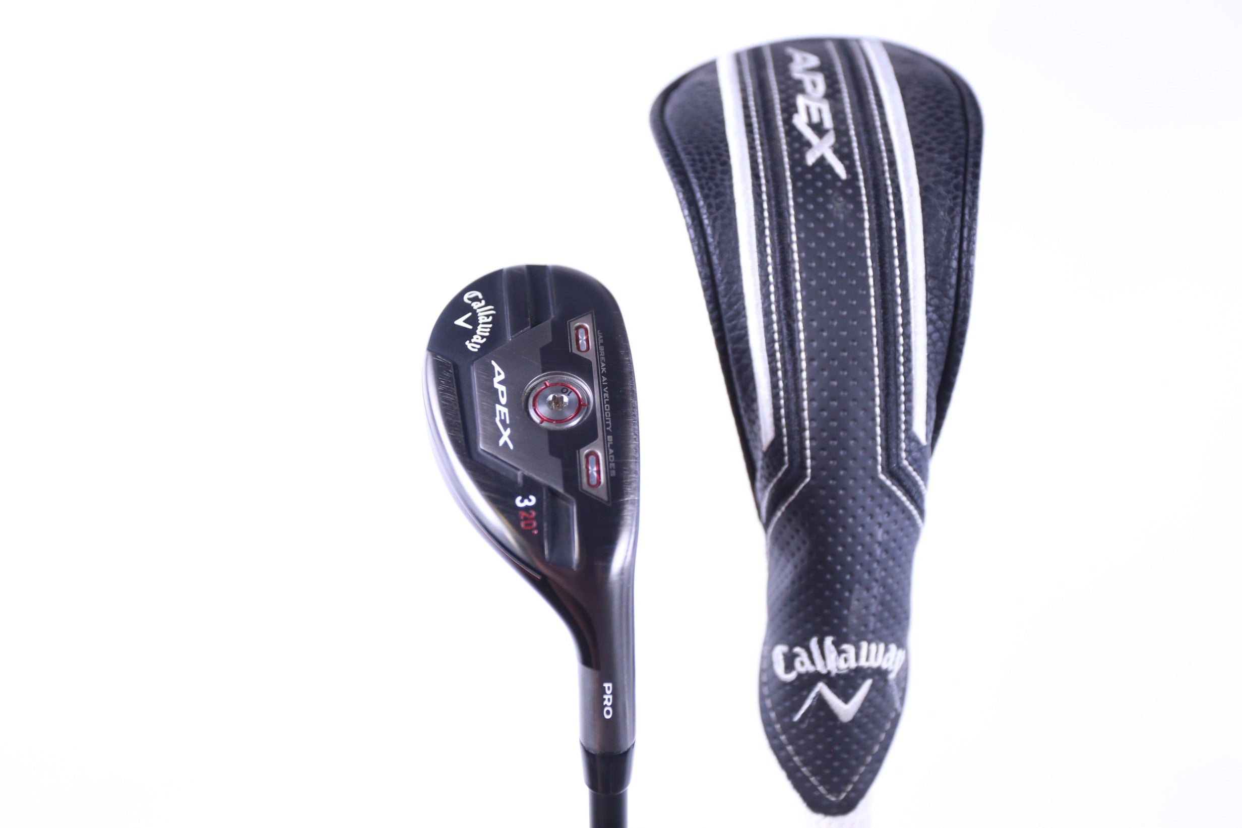 Used Callaway Apex Pro 21 3H Hybrid Golf Club - Right Handed 20° Stiff Flex - Perfect for Mid-Handicap Players & Driving Range Practice