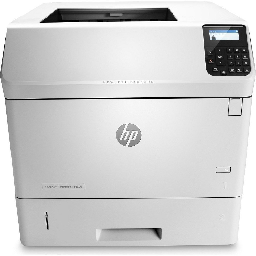 HP Monochrome LaserJet Enterprise M606dn Printer with FutureSmart Firmware (E6B72A) - High-Speed Office Printer for Business, Home Office & Professional Use