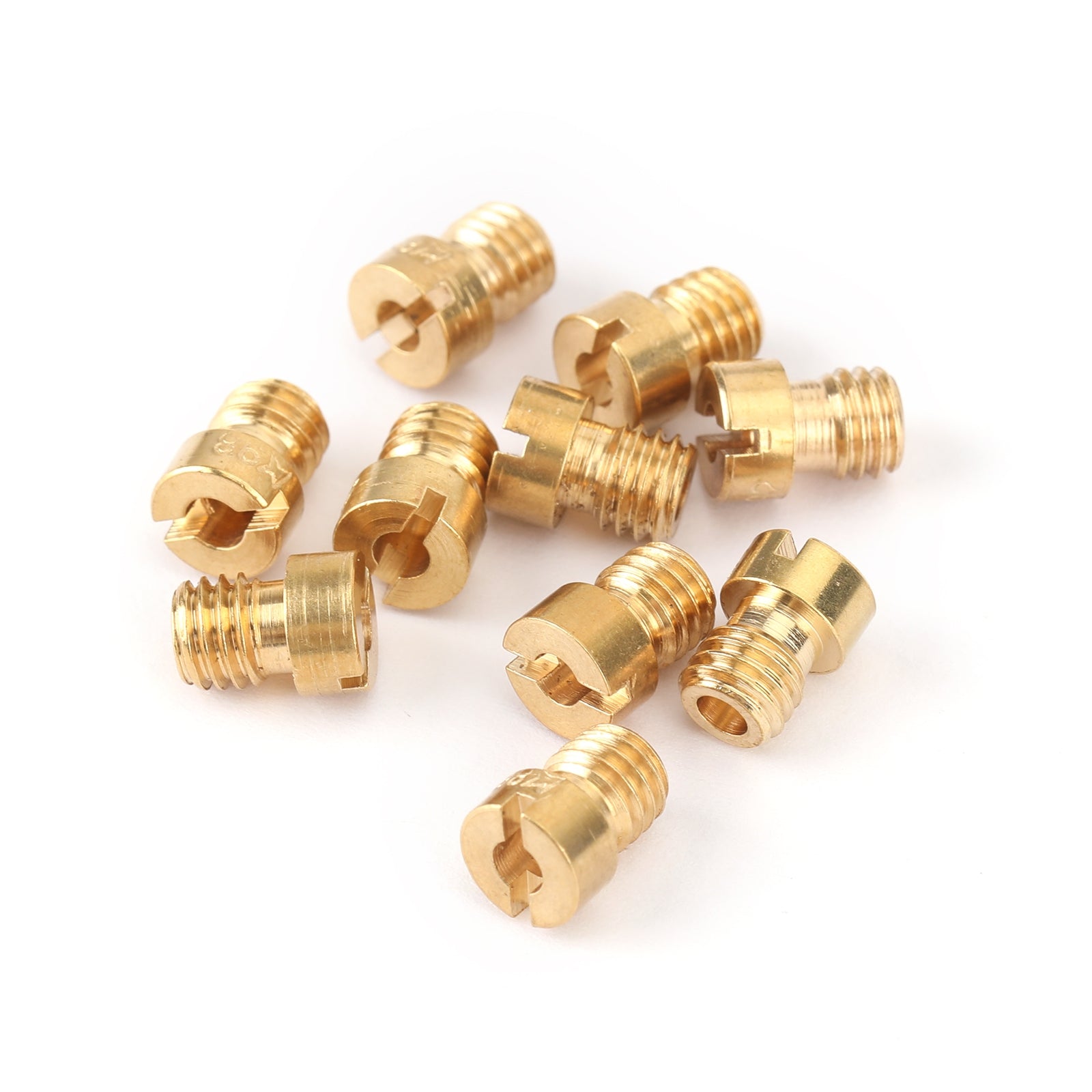 10PCS 5MM Carburetor Main Jet Nozzle Set for Dellorto Carburetor 75 98 - High Performance Replacement Parts for Motorcycles, ATVs, Scooters & Small Engines - Perfect for Tuning, Repair and Maintenance