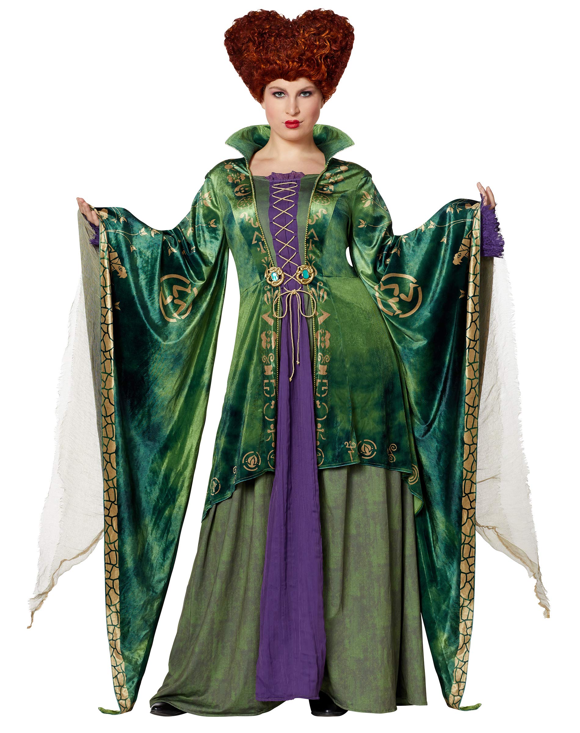 Spirit Halloween Adult Hocus Pocus Winifred Sanderson Deluxe Costume - Officially Licensed Halloween Cosplay Outfit for Women | Perfect for Halloween Parties, Cosplay Events & Themed Dress-Up