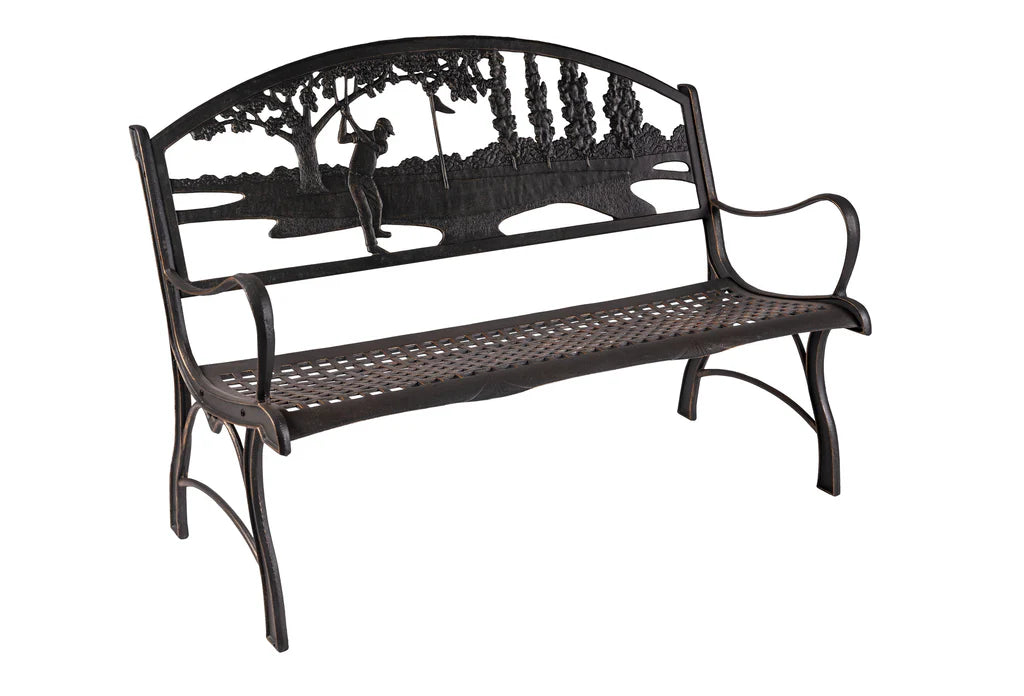 Premium Outdoor Golf Bench – Durable & Weather-Resistant for Golf Courses, Parks & Backyards – Perfect for Relaxing & Spectating Games