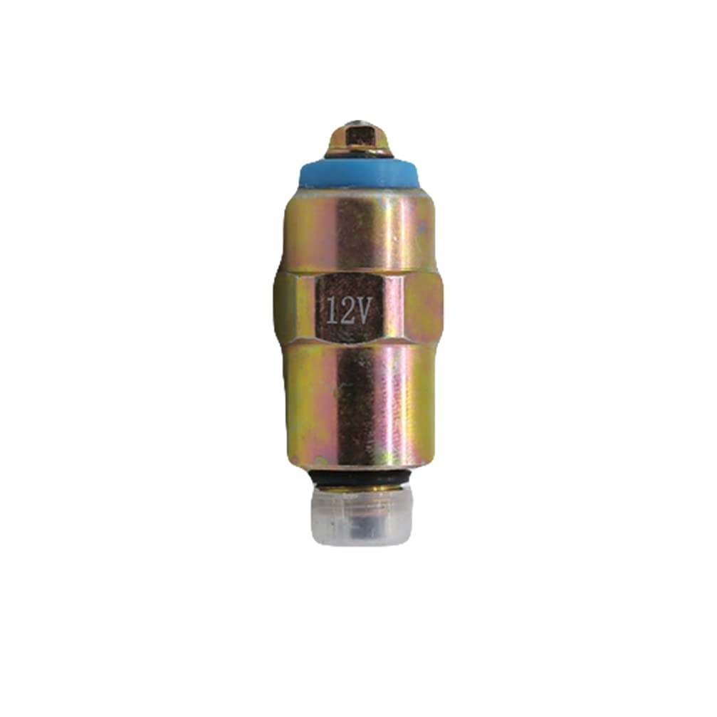 Wakauto Diesel Fuel Cut Off Stop Solenoid - Practical Replacement Car Accessory for Trucks & Vehicles | Engine Shut Off Valve for Improved Safety & Fuel Efficiency