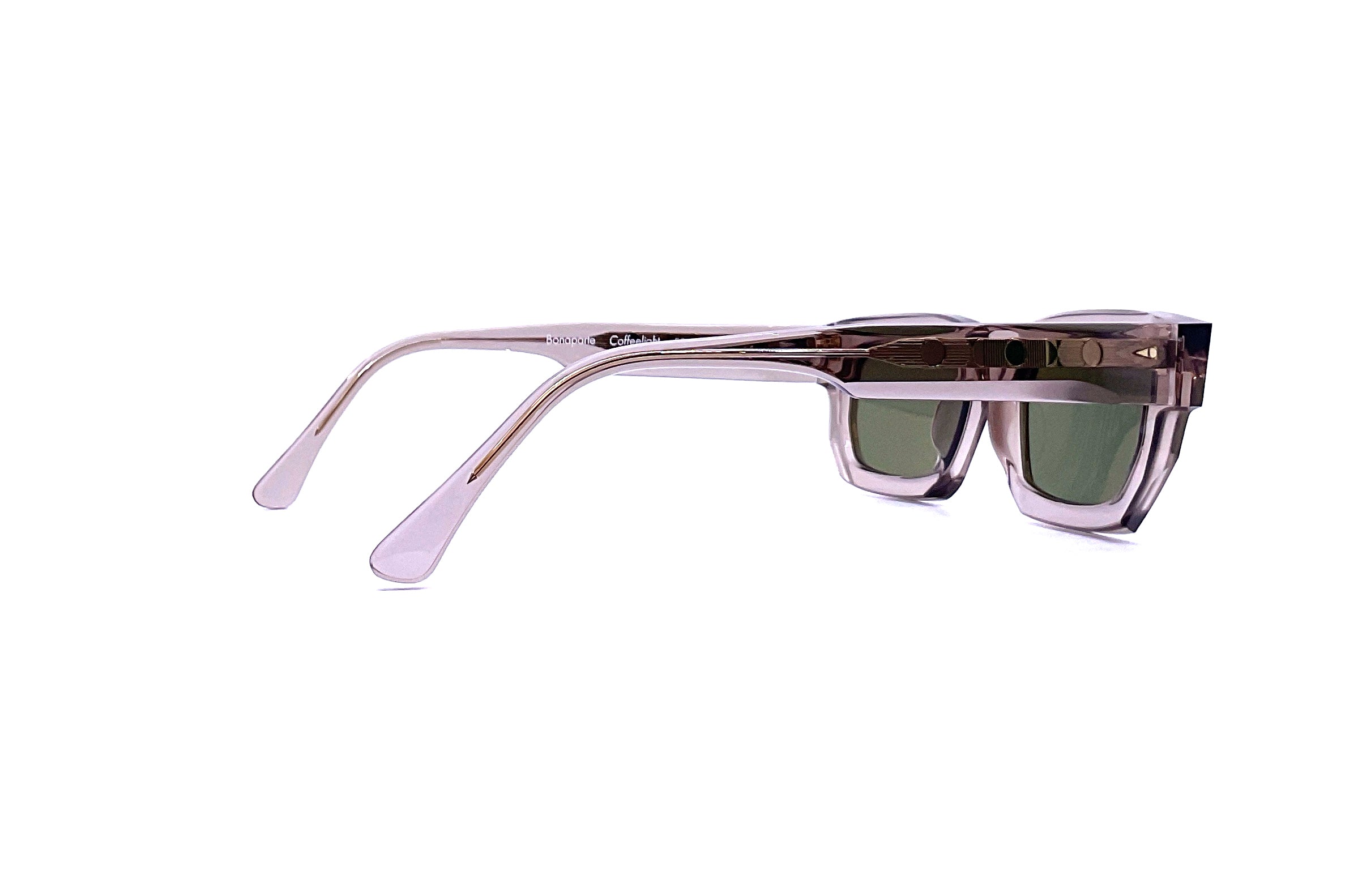 Ahlem Bonaparte (Coffeelight) - Premium Handmade Sunglasses for Women & Men - UV Protection & Stylish Design - Perfect for Beach, Driving & Outdoor Activities
