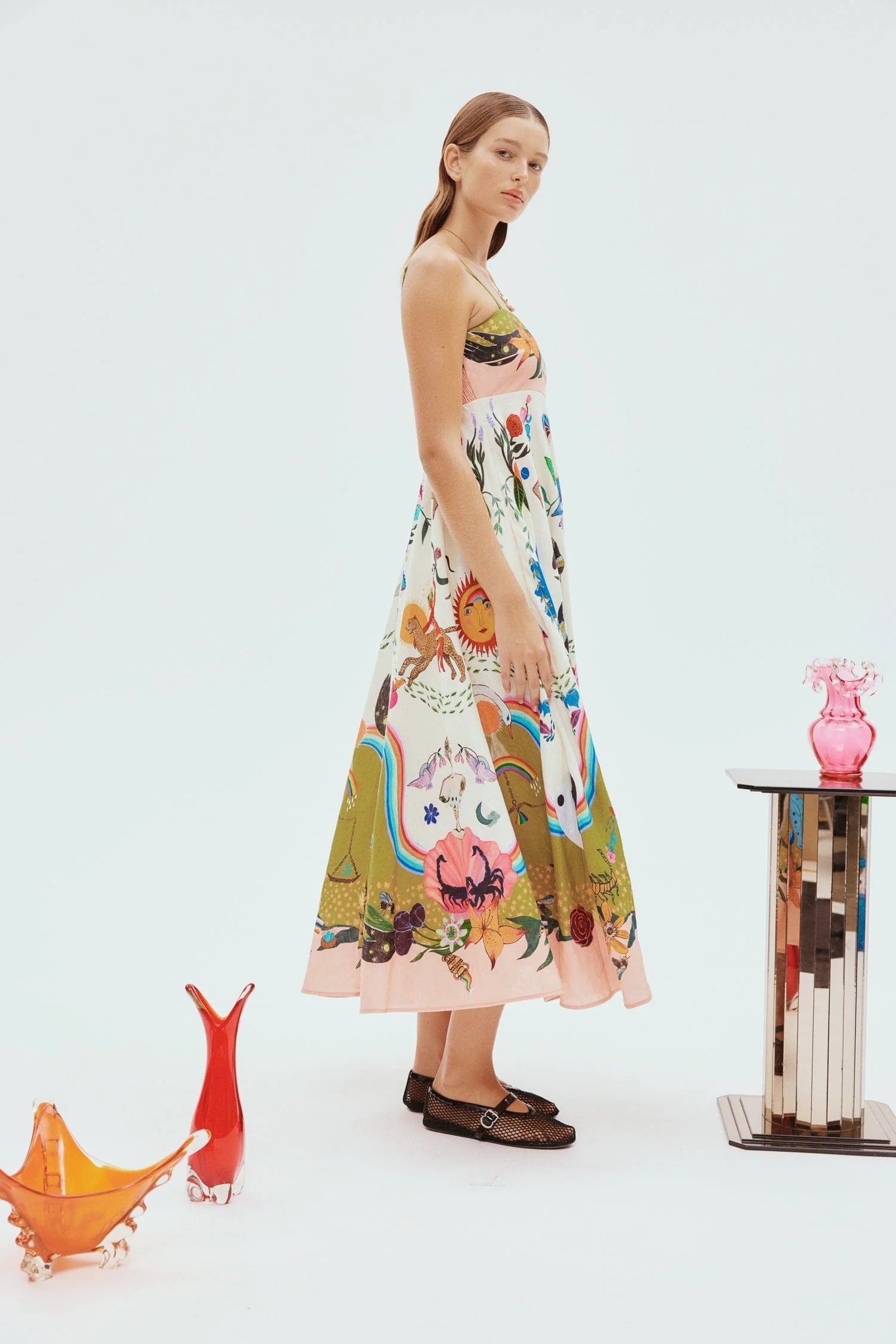 EVERGREEN SUNDRESS Women's Floral Summer Dress - Lightweight Casual Maxi Dress for Beach, Vacation & Outdoor Activities