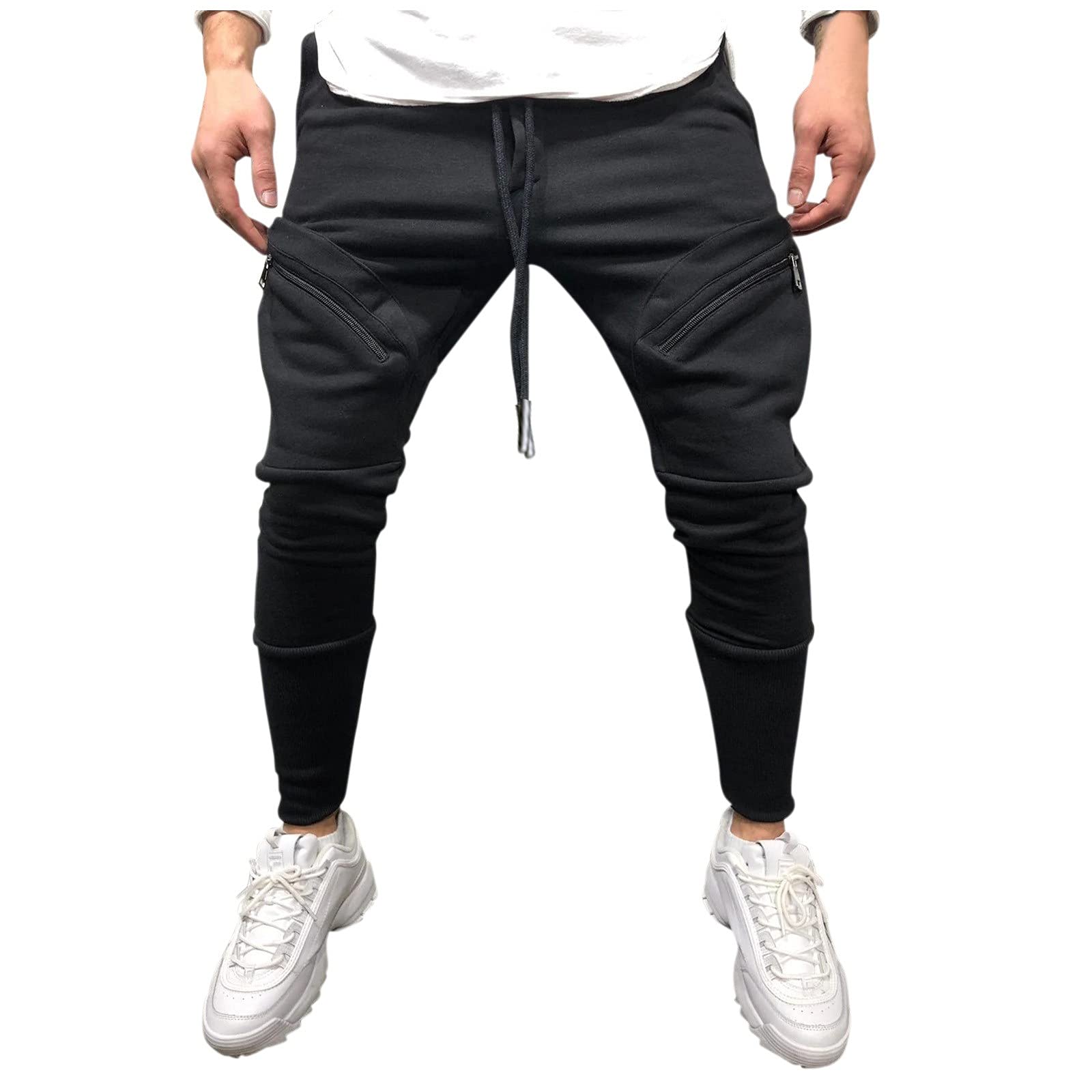 Men's Athletic Jogger Pants - Casual Workout Running Sweatpants for Gym & Streetwear