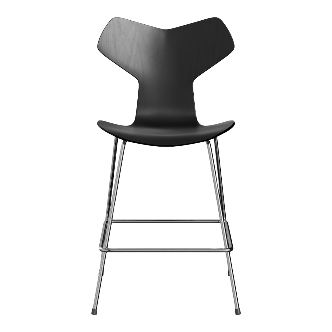 Grand Prix Counter Chair 3138 - Modern Bar Stool with Swivel Seat for Kitchen Island, Breakfast Bar & Home Decor - Adjustable Height & Comfortable Back Support