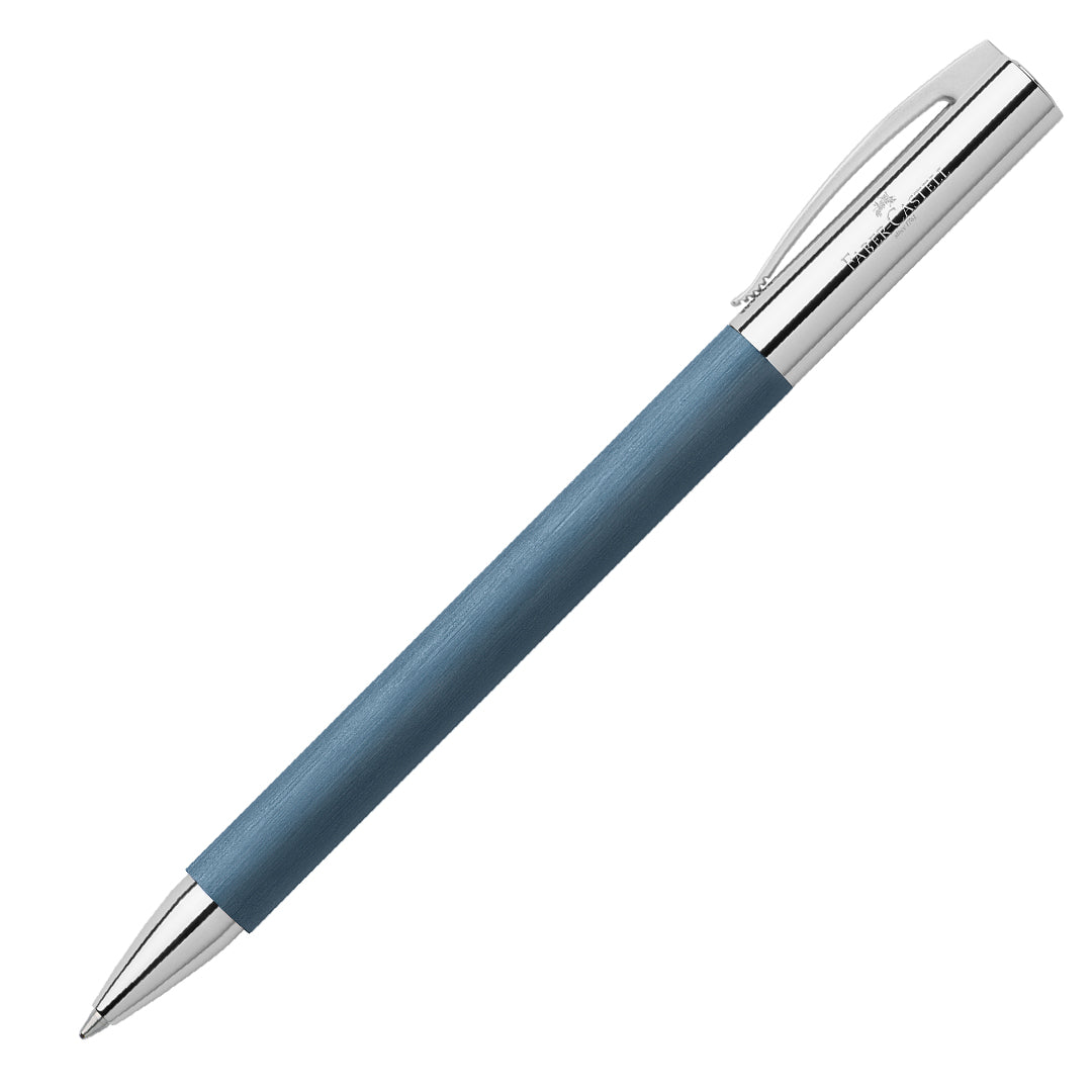 Faber-Castell Ambition Precious Resin Ballpoint Pen - Elegant Blue Writing Instrument for Office, Business & Gift Giving