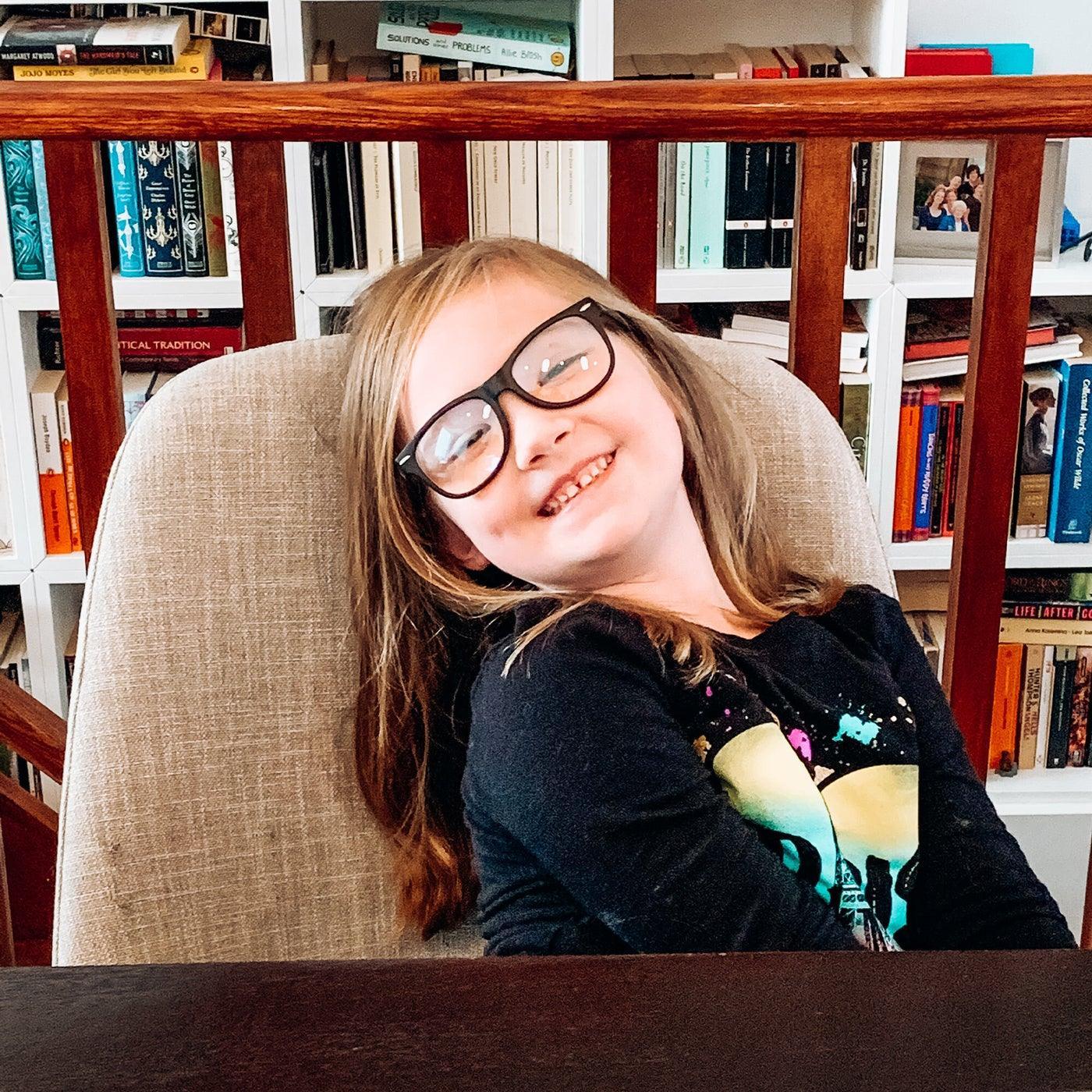 Babyfied Apparel Screen Glasses for Kids - Blue Light Blocking, Anti-UV, Clear Lens (Ages 3-8 Years) - Perfect for Online Learning & Gaming