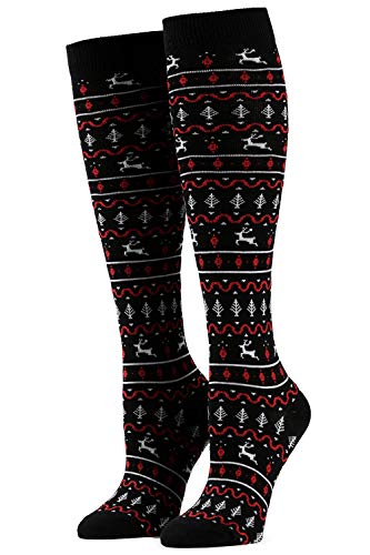 Red and Black Fair Isle