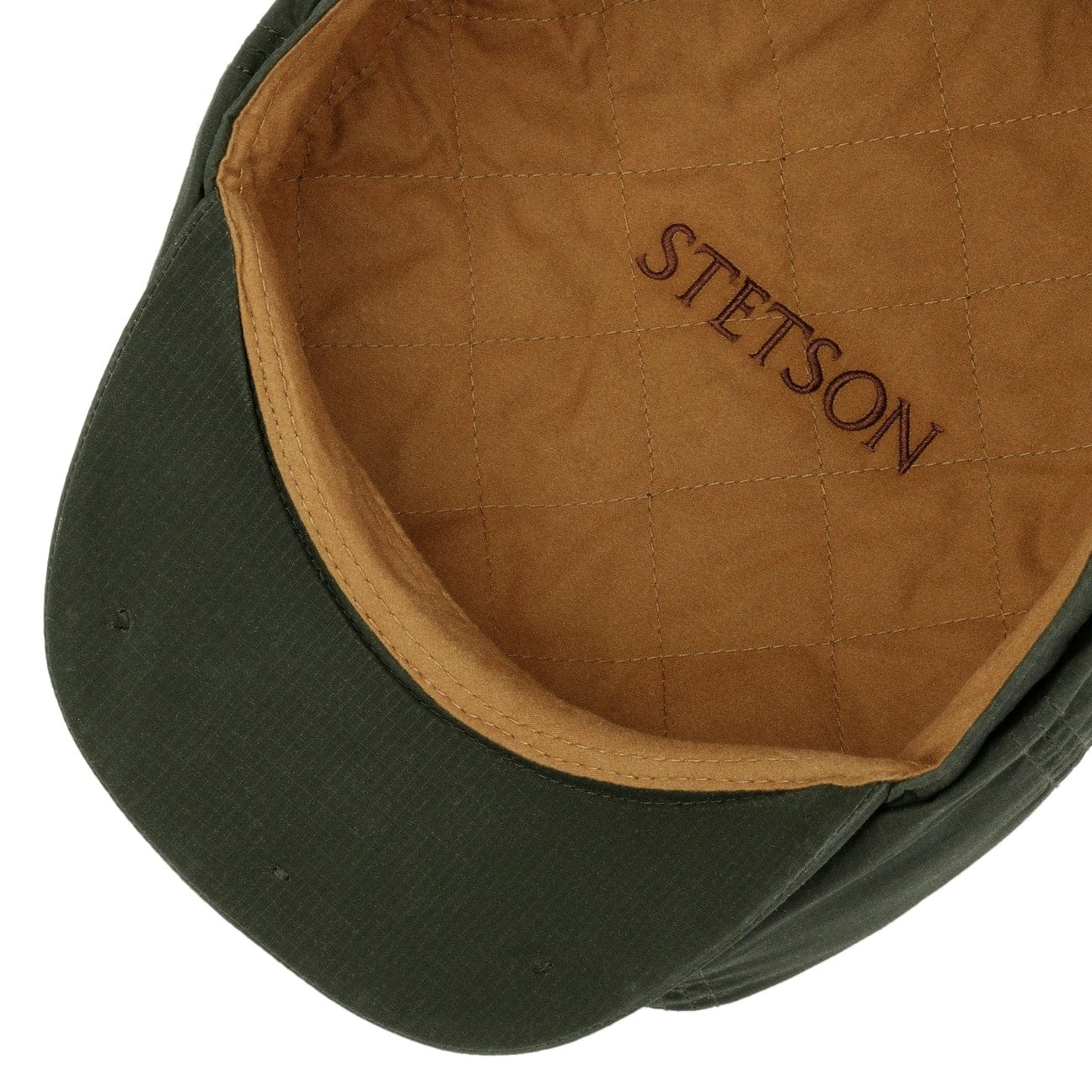 Stetson Hatteras Ripstop WR Flat Cap - Water-Resistant Men's Hat for Outdoor Activities, Hiking, and Casual Wear