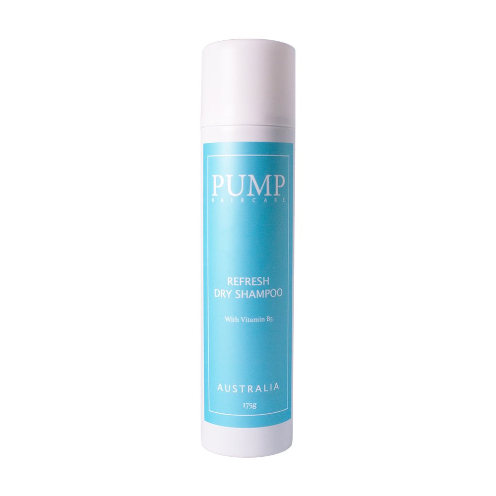 Pump Refresh Dry Shampoo 175g - Volumizing & Oil Absorbing Hair Care for All Hair Types | Perfect for Travel, Gym & Busy Mornings