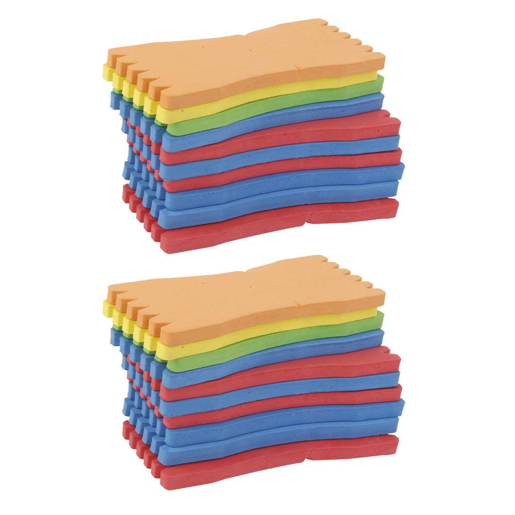 20 Pieces Foam Fish Winding Storage Boards - Fishing Lure Trace Wire Holders for Carp Hooks - Durable Tackle Box Organizer Accessories - Perfect for Freshwater & Saltwater Fishing Trips
