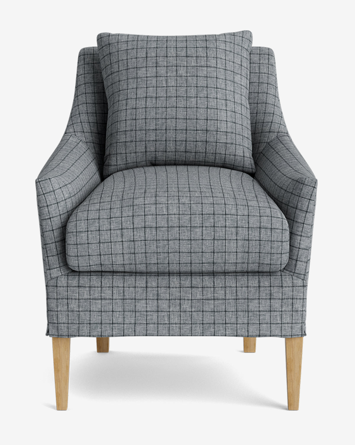Ash Windowpane Wovens