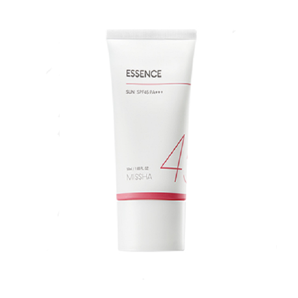 Missha All Around Safe Block Essence Sun Cream SPF45 PA+++ - Lightweight Daily Sunscreen for Face & Body, Hydrating & Non-Greasy Formula - Perfect for Outdoor Activities, Beach & Travel