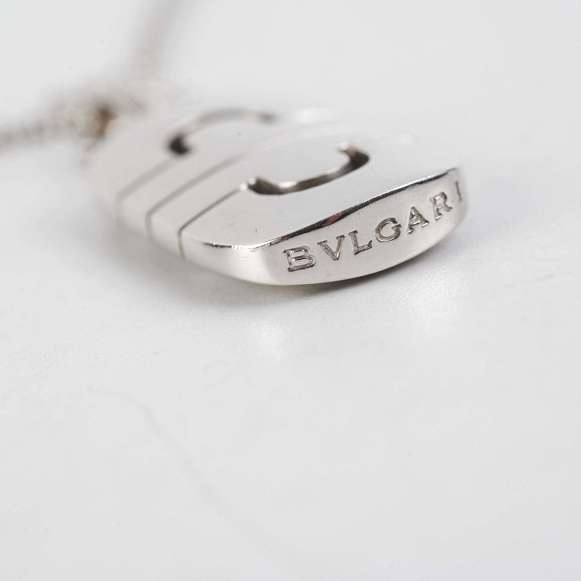 Bvlgari Parentesi 18K White Gold Necklace for Women - Luxury Italian Jewelry Gift for Anniversary, Birthday & Special Occasions