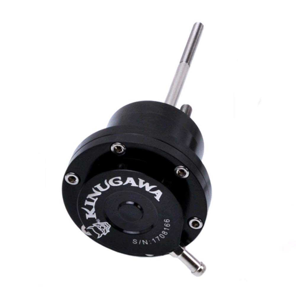 Universal Turbo Adjustable Wastegate Actuator with 6 Springs & 4 Rods - High Performance Boost Control for Cars, Trucks & Racing Vehicles - Perfect for Turbo Upgrades & Engine Tuning