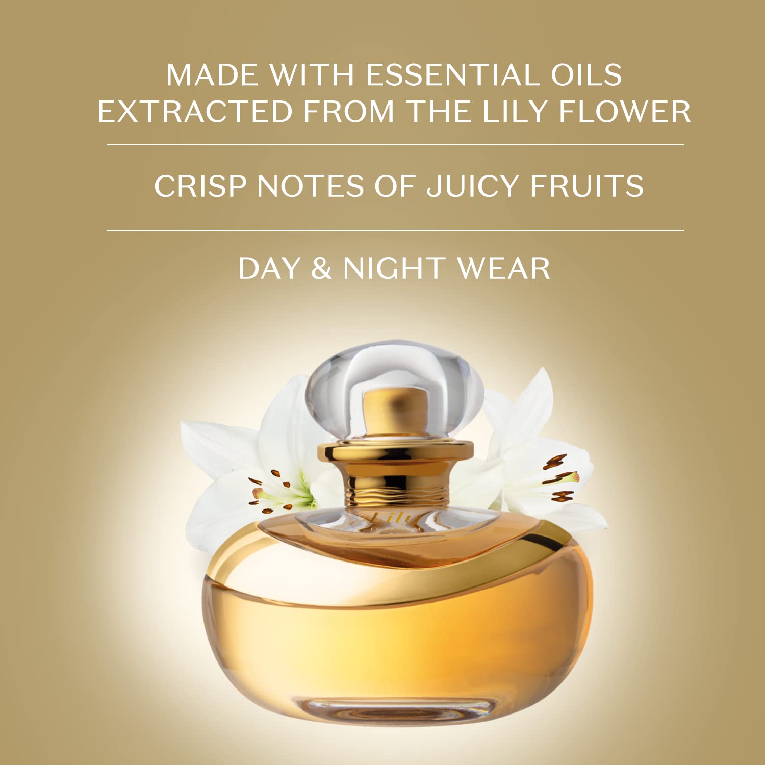 O Boticário Lily True Glow Gift Set - Eau de Parfum (2.5 fl oz), Nourishing Body Cream (8.8oz) & Shimmering Body Gel (8.8oz) - Floral Fragrance for Women, Perfect for Date Night & Special Occasions