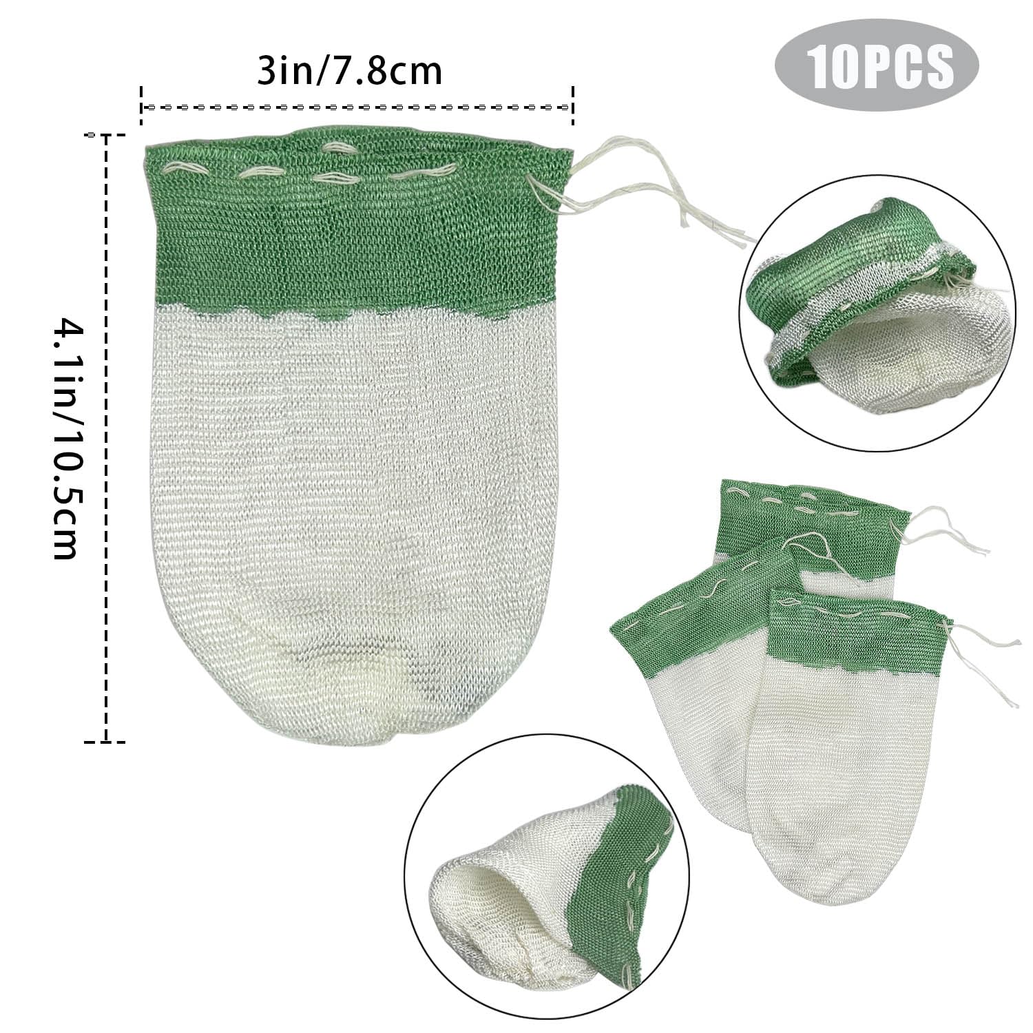 10pcs Propane Lantern Mantles - String Tie Replacement Mantles for Coleman Gas Lanterns - Durable Outdoor Camping Accessories - Perfect for Hiking, Backpacking & Emergency Lighting