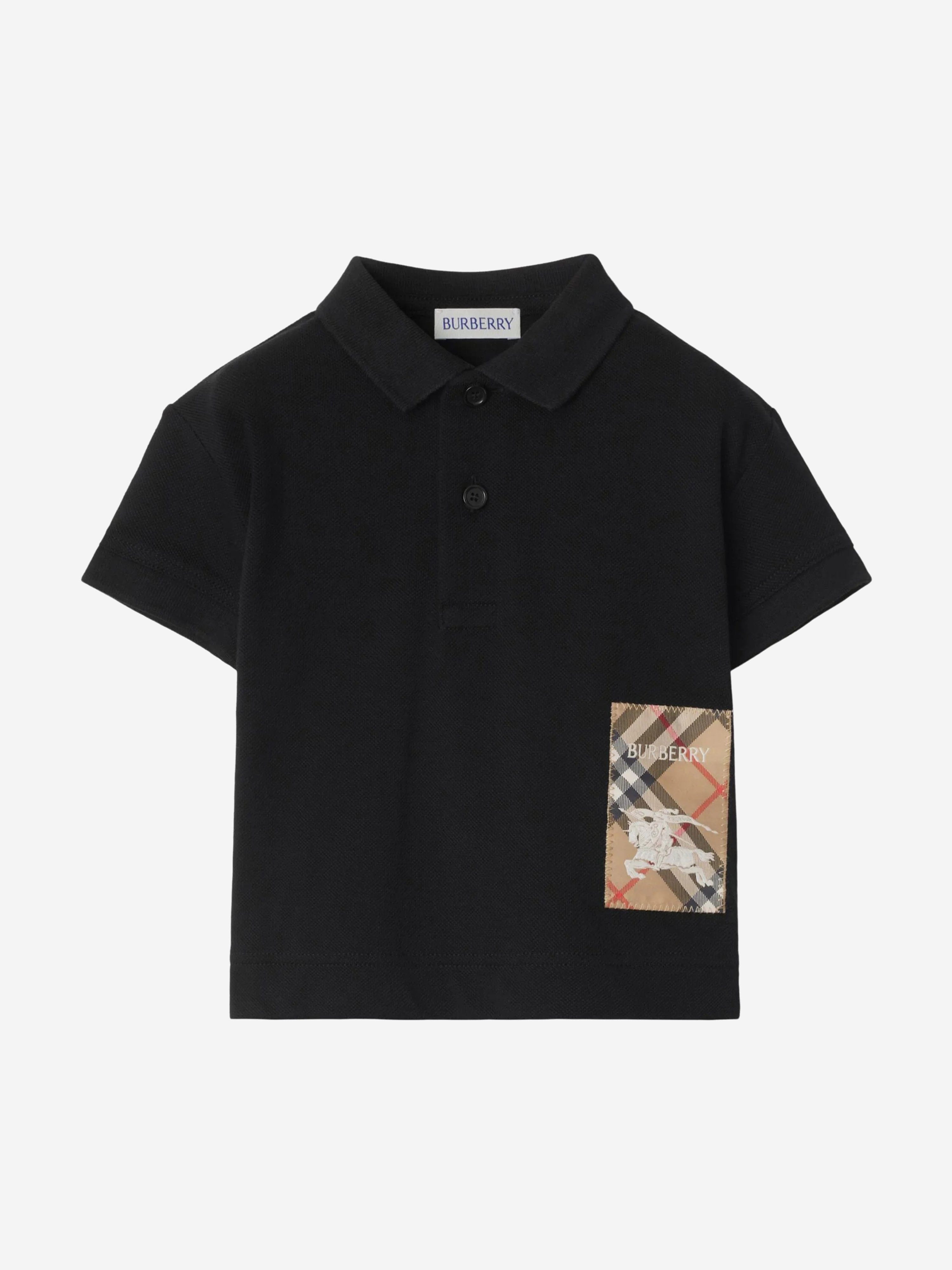 Black Mini Cedar EKD T-Shirt for Baby Boys - Soft & Comfortable Cotton Tee for Everyday Wear, Playdates & Family Outings