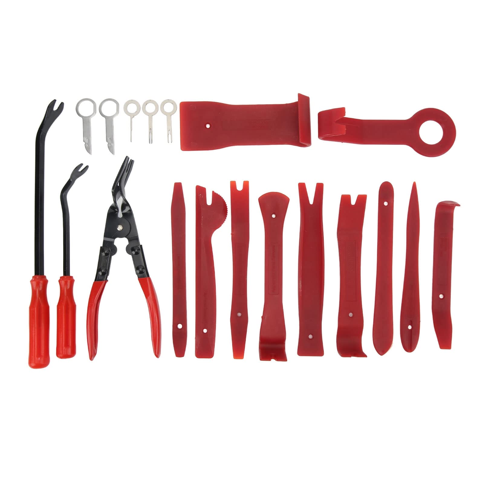 Car Pry Tool Kit - Scratch Proof Ergonomic Auto Trim Removal Tools for Car Radio & Window Repair | Essential Hand Tools for DIY Auto Detailing & Interior Maintenance