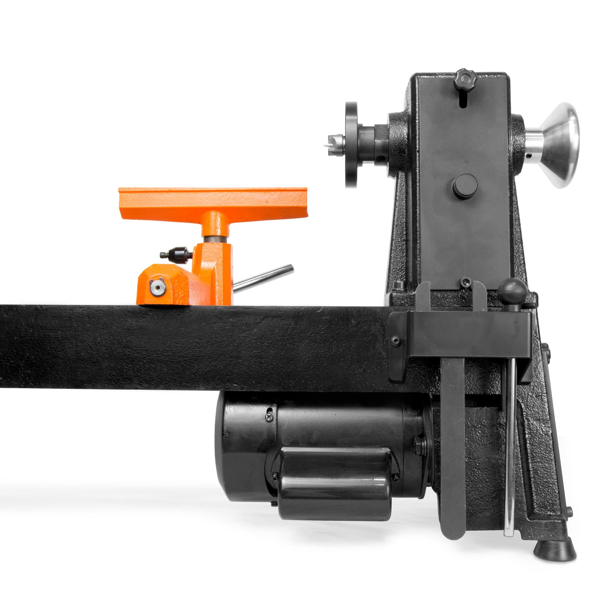 WEN LA3424 4.5 Amp 12x18 Inch 5-Speed Benchtop Wood Lathe for Woodturning, DIY Projects & Home Workshop