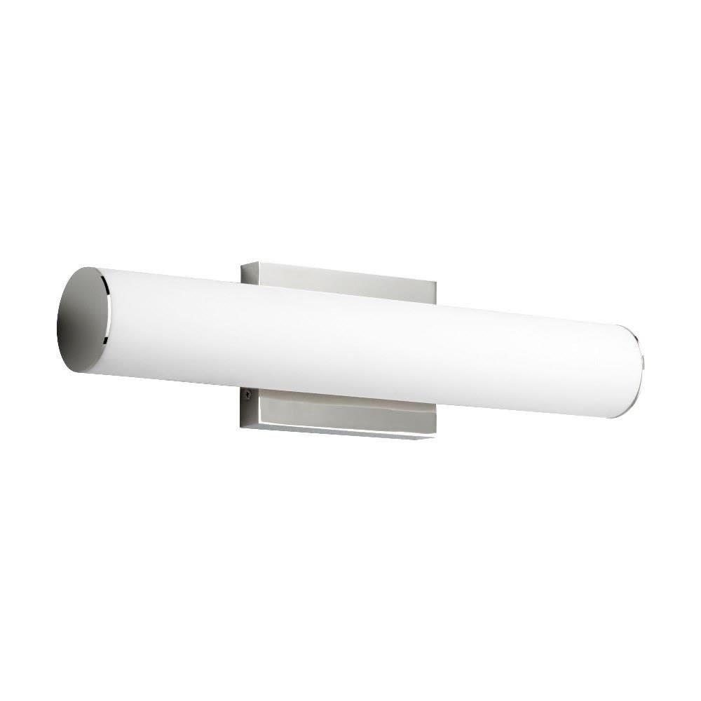 Fugit Collection Polished Nickel Transitional LED Vanity Mirror - Oxygen 3-5011-20 Model for Modern Bathroom & Dressing Room Lighting
