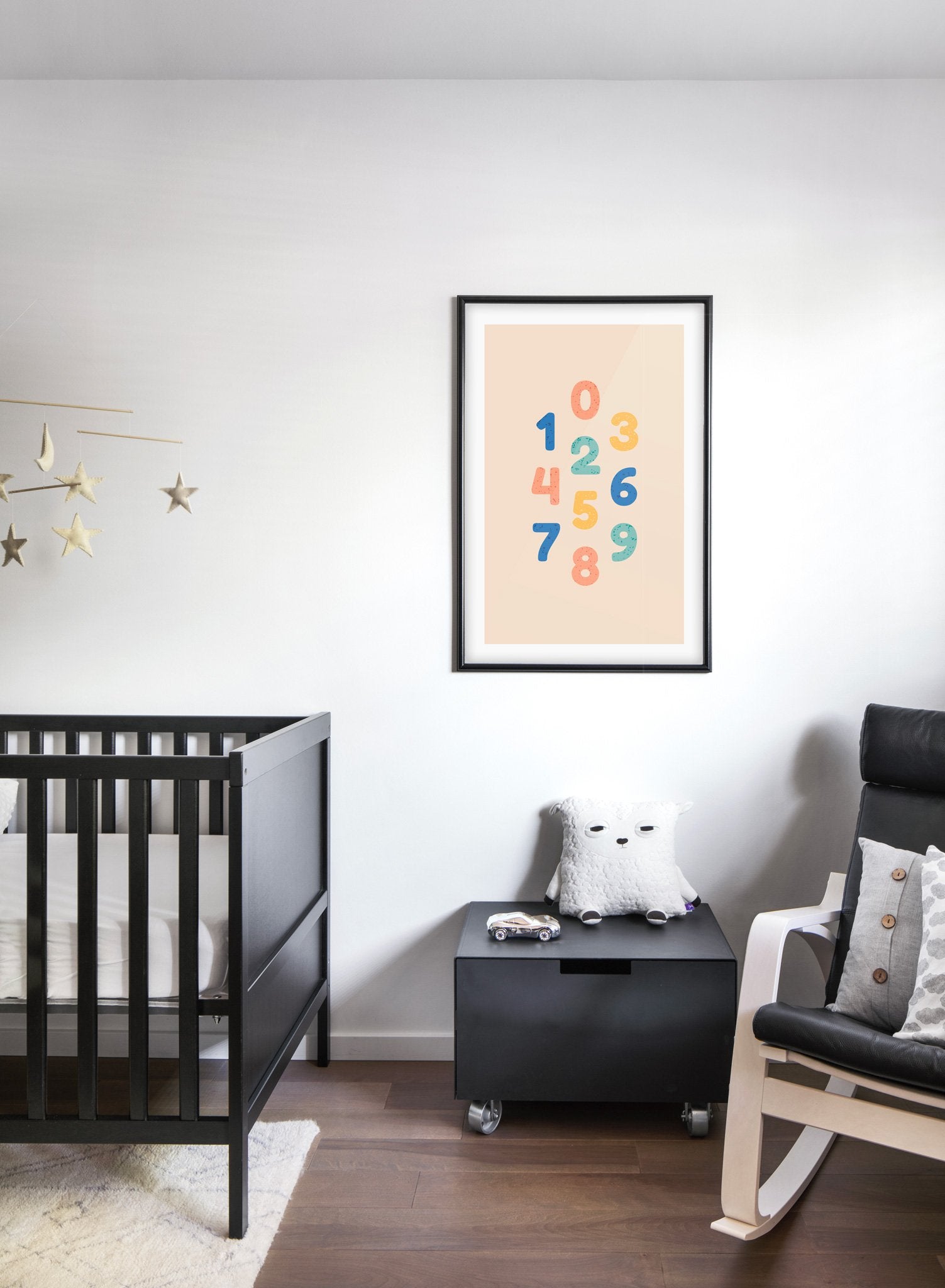 Numbers Poster - Educational Math Wall Art for Kids - Perfect for Classrooms, Homeschooling & Nursery Decor