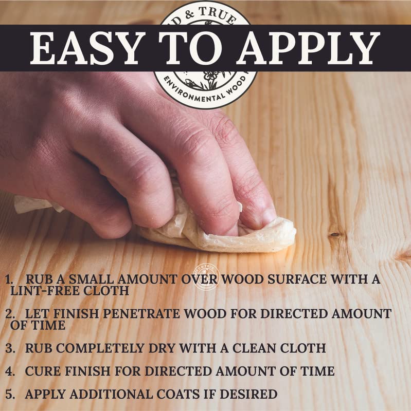 Cherry Wood Stain & Finish - Linseed Oil for Furniture & Kitchen Projects