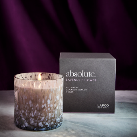 LAFCO Absolutes Lavender Flower Collection - Premium Home Fragrance for Relaxation & Stress Relief | Perfect for Bedroom, Bathroom & Spa Decor