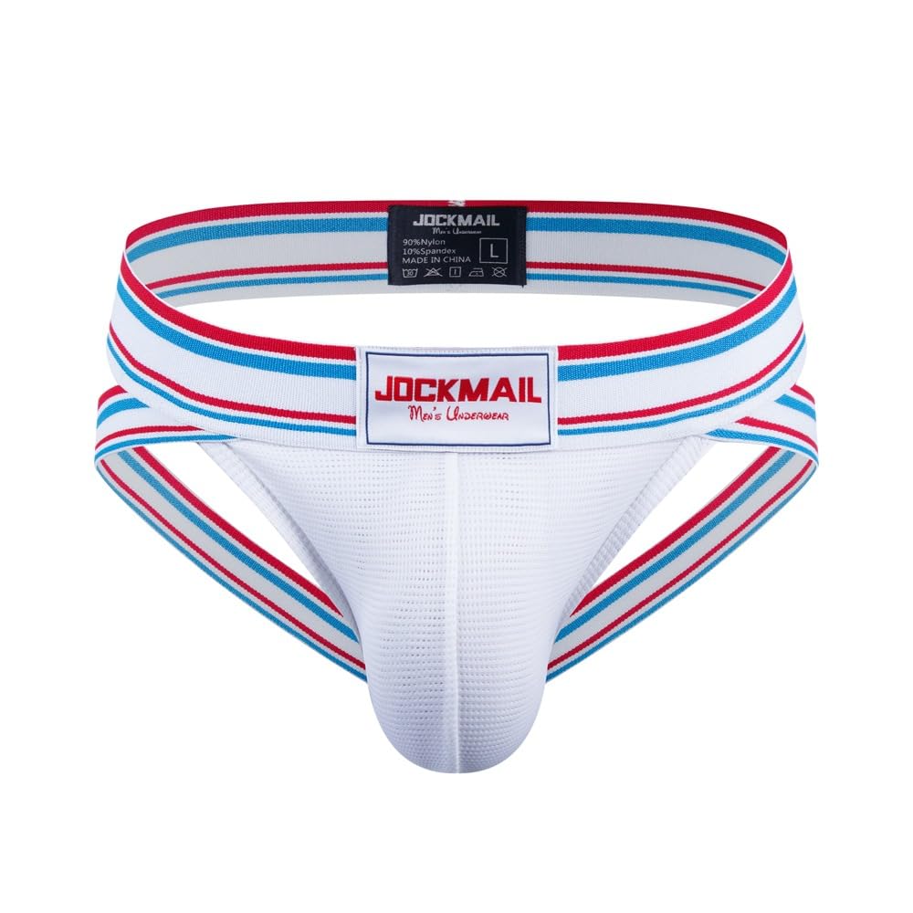 **JOCKMAIL Men's Athletic Jockstrap Support - Breathable Gym Underwear for Sports & Workout - Ideal for Running, Cycling & Weightlifting**