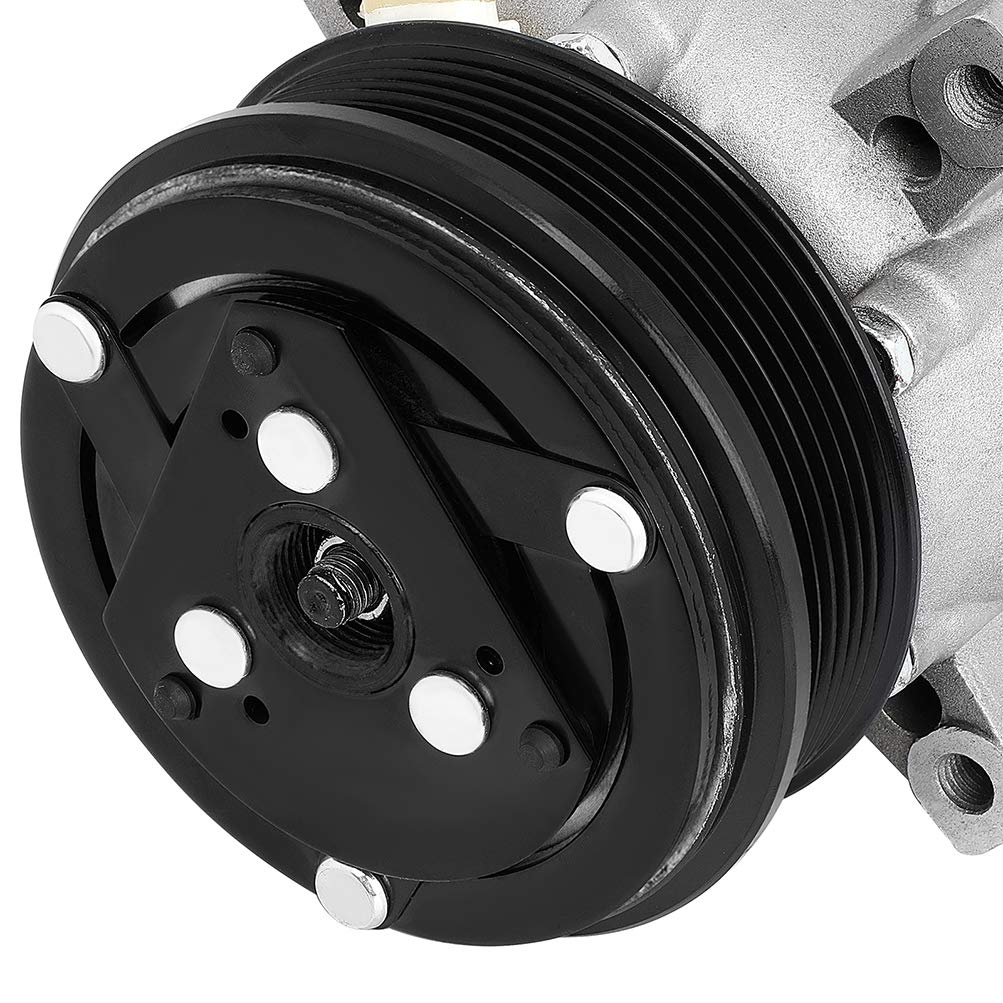 ROADFAR AC Compressor for 1994-1995 Chevrolet Cavalier 2.3L & Oldsmobile Achieva 2.3L - High Performance Air Conditioning Compressor for Smooth Cooling in Summer Drives