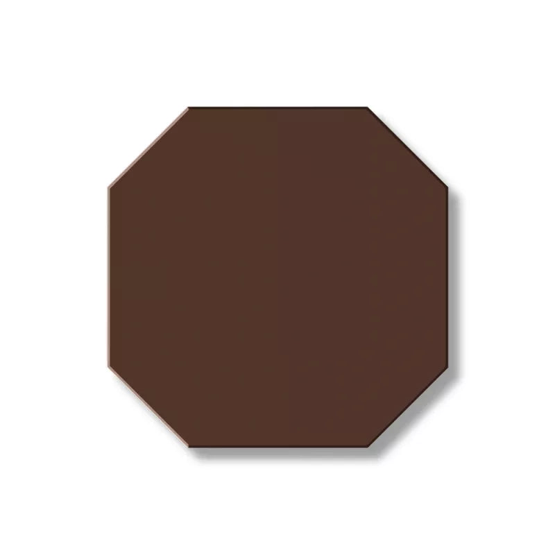 Winckelmans Granitklinker Klinker Oktagon 10x10 cm Chocolate Brown Tiles - Perfect for Kitchen Backsplash, Bathroom Walls & Outdoor Patio Flooring