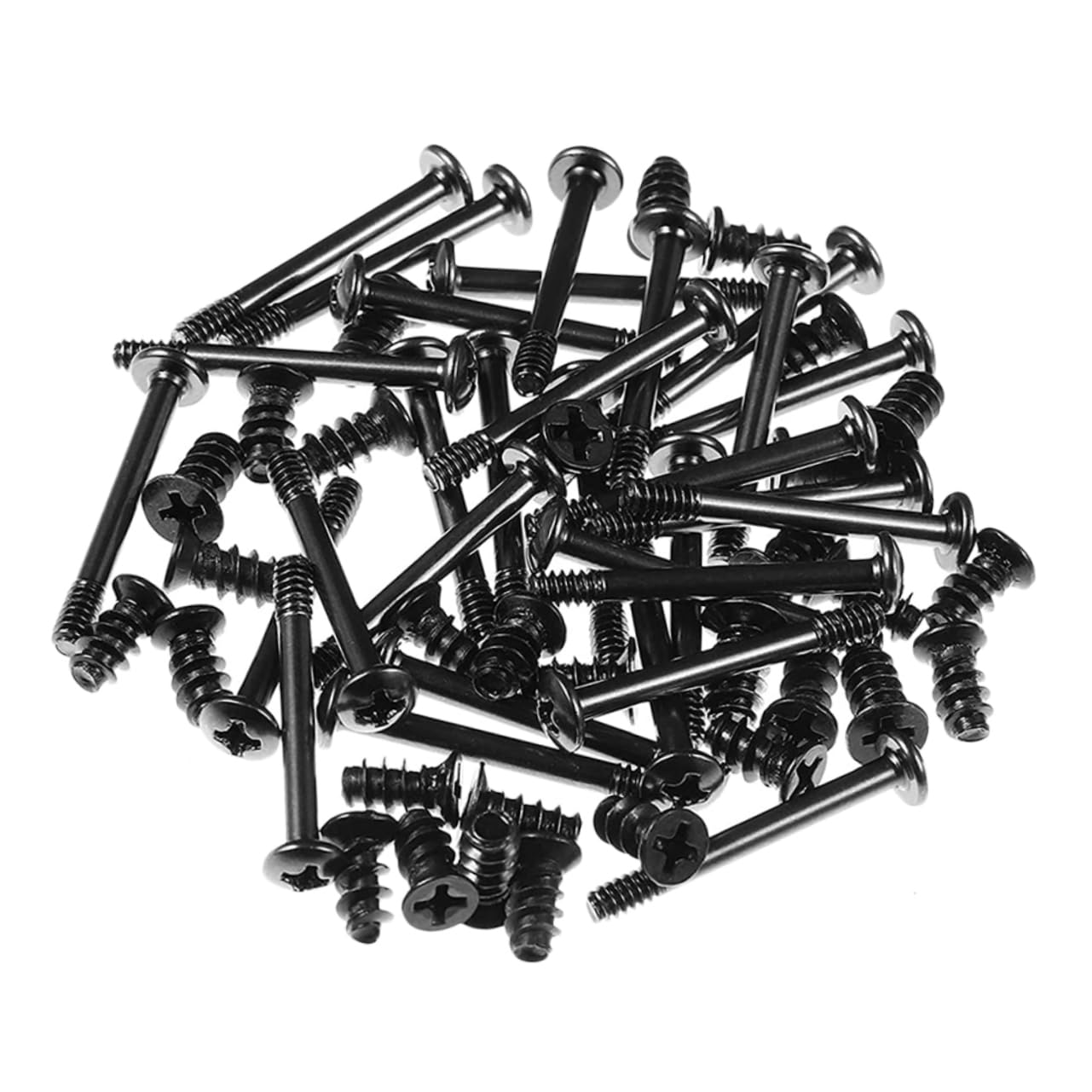 CAXUSD 1 Set Carbon Steel Computer Case Fan Screws - Mounting Screws for PC Cooling Fans, Chassis Cooler & Air Cooling Systems | Perfect for DIY PC Builds, Fan Replacements & Computer Case Upgrades
