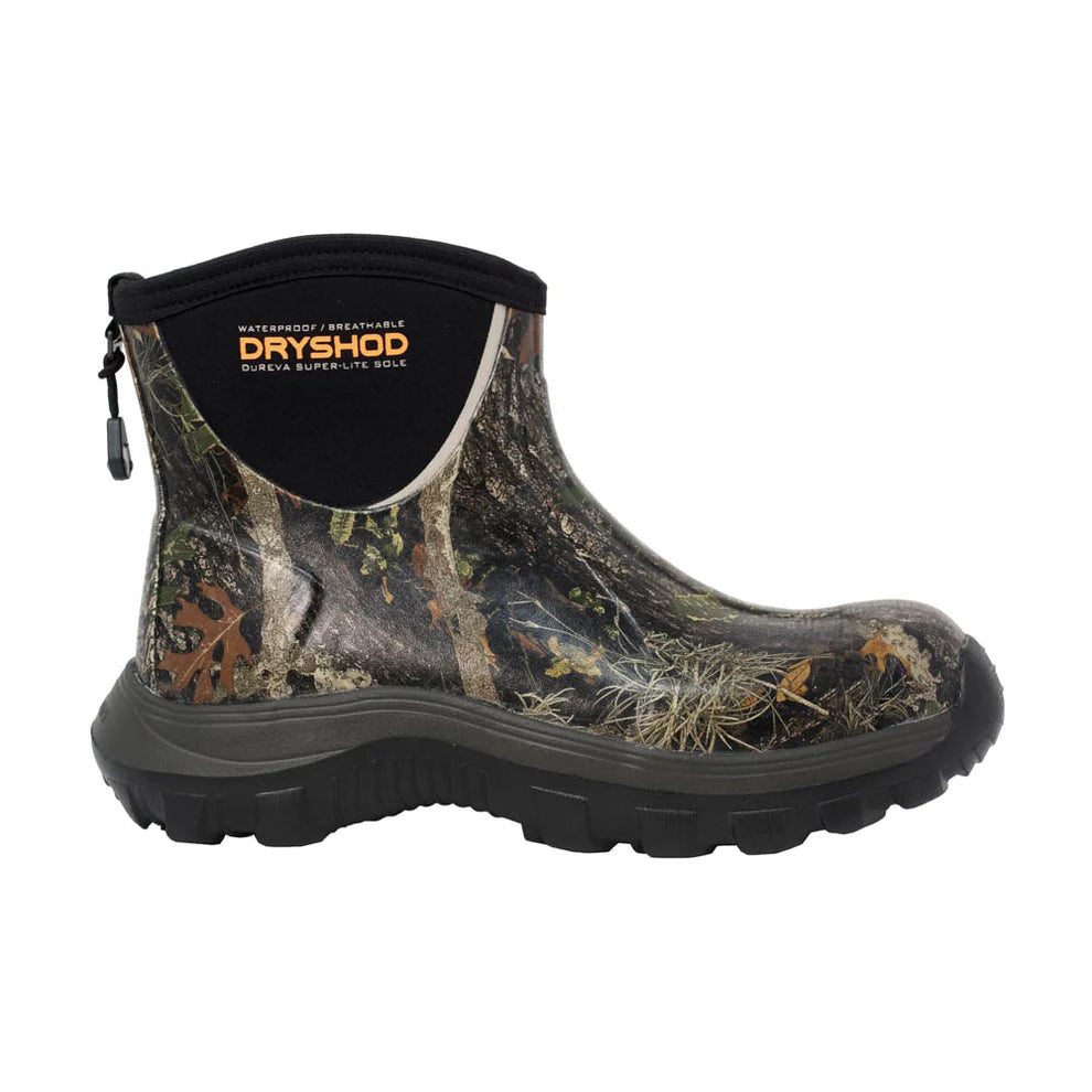 DRYSHOD Men's Evalusion Waterproof Camo Ankle Boots - Lightweight Hiking Shoes for Outdoor Adventures & Hunting