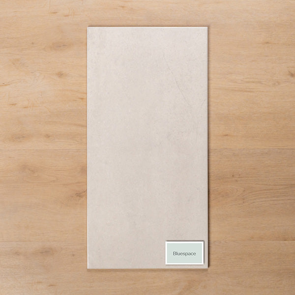 Premium Burleigh White Gloss Ceramic Wall Tile 12x24 Inch (300x600mm) with Cushioned Edge - Perfect for Bathroom, Kitchen Backsplash & Shower Surrounds