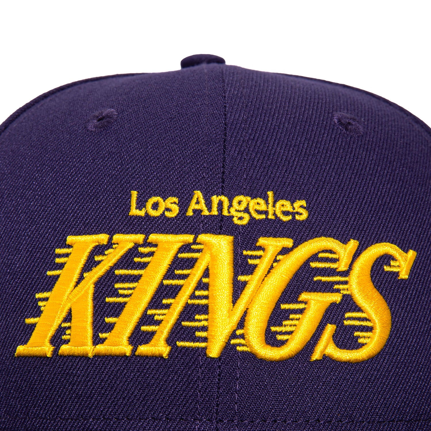 New Era 59Fifty Los Angeles Kings Embroidered Snapback Hat - Purple & Gold NHL Hockey Cap for Men & Women - Perfect for Games, Fan Gear & Streetwear Fashion