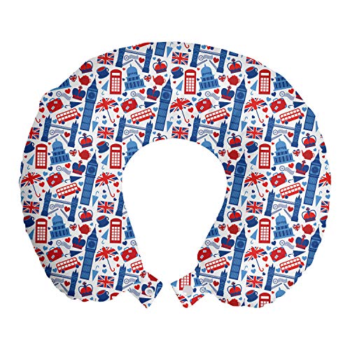 Blue Red and White