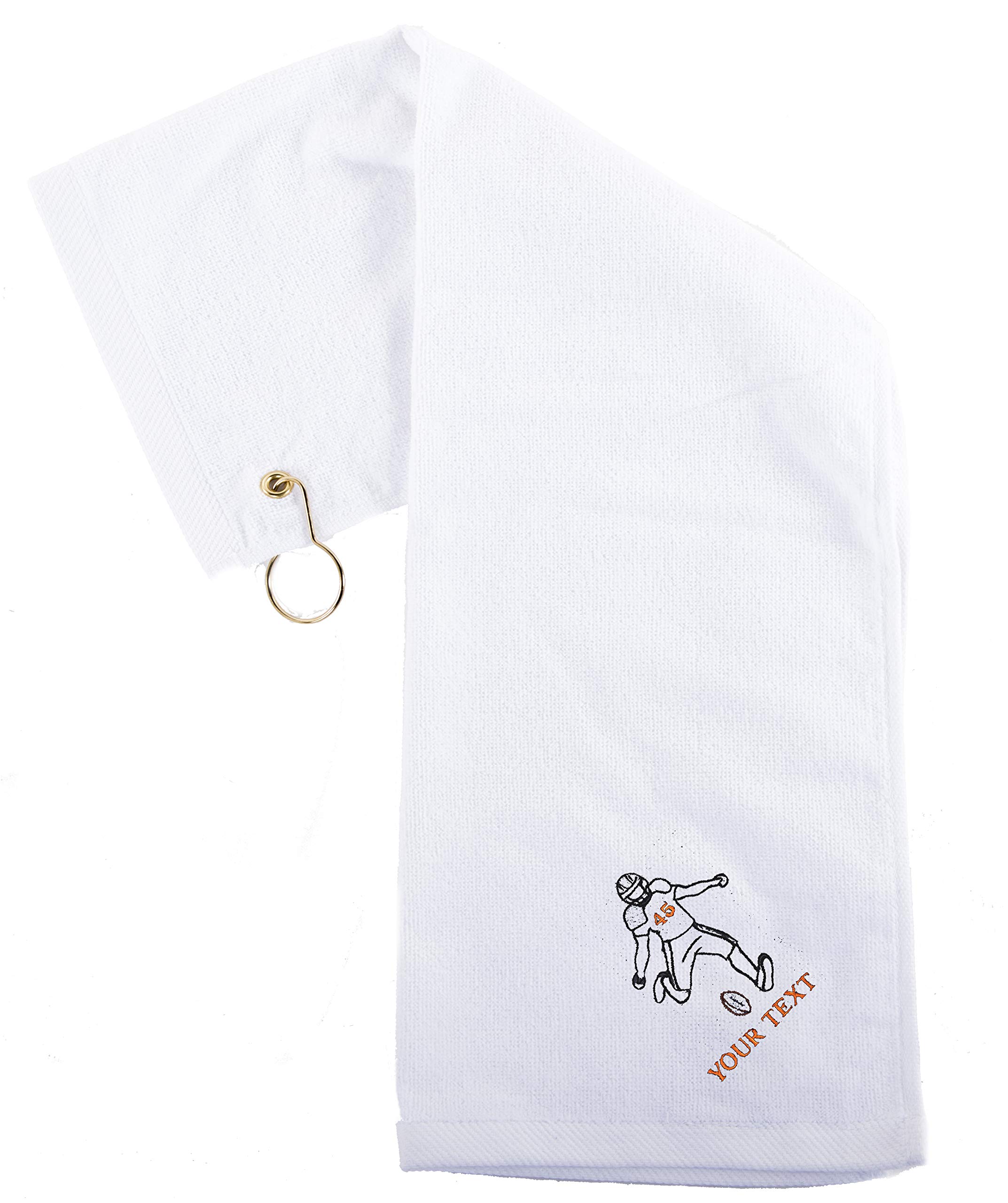 Custom Sports Towels Wholesale Bulk - Personalized Football Team Sweat Towels for Gym, Workout, and Sports Events - Mato & Hash Brand