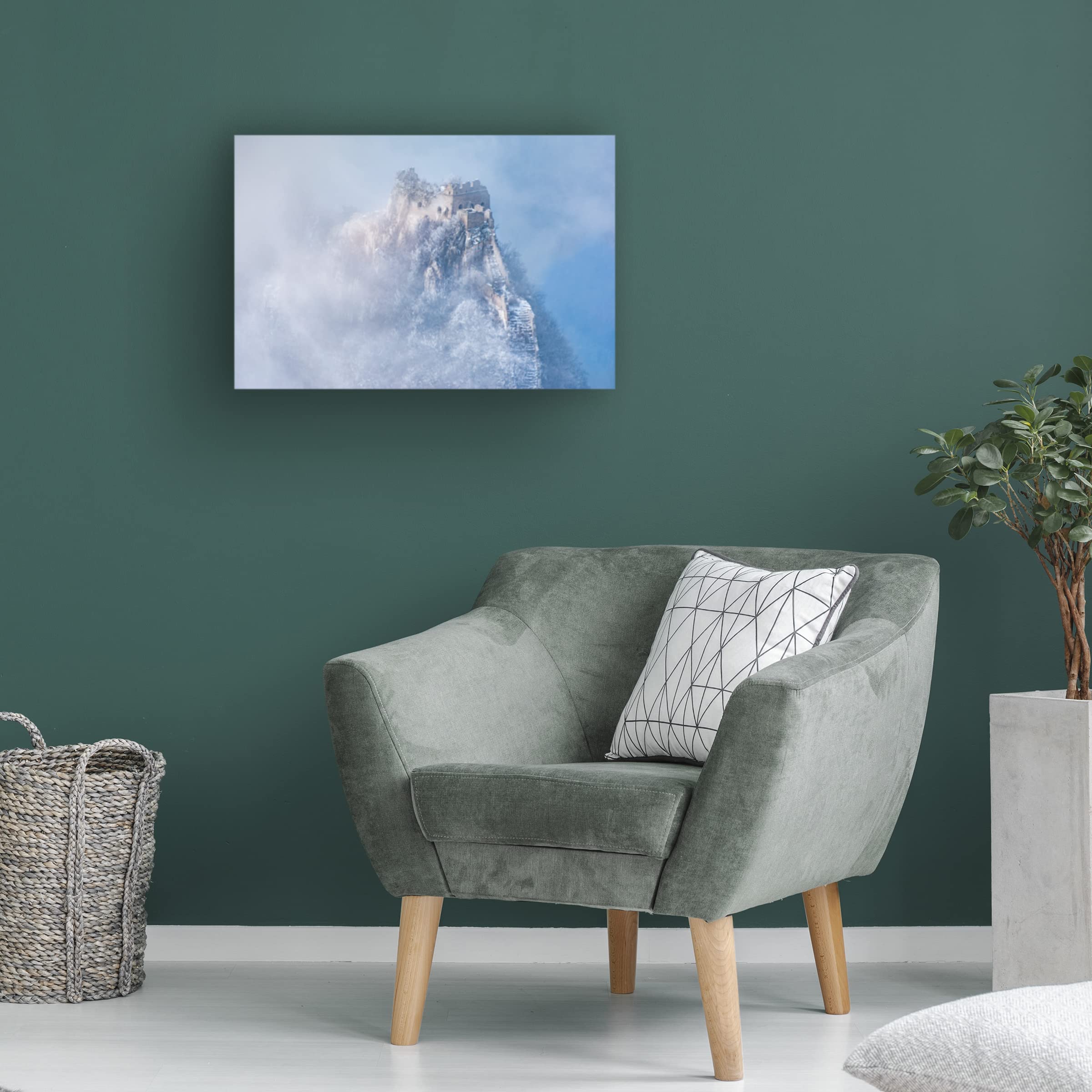 Trademark Fine Art 'Vicissitudes Of Life' Canvas Wall Art by Simoon - Stunning Abstract Painting for Living Room, Bedroom & Office Decor