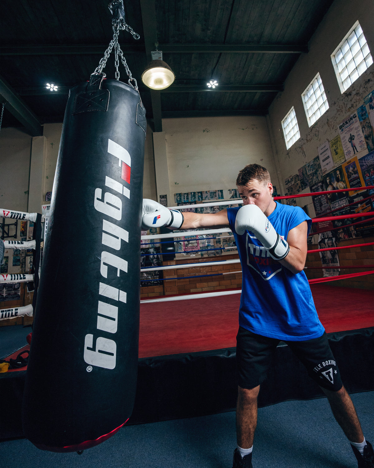 Fighting Fury Professional Training Boxing Gloves for Men & Women - Premium Leather MMA Sparring Gloves for Kickboxing, Muay Thai, Heavy Bag Workouts & Gym Training