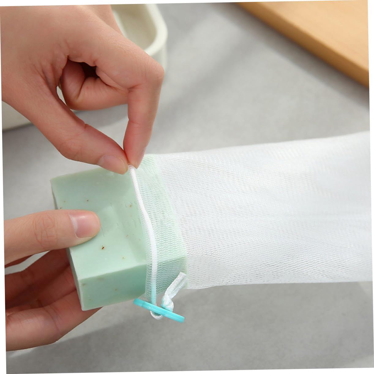 6-Pack Soap Pouches for Enhanced Lather - Wall Mountable & Durable Bath Accessories - Perfect for Shower, Travel & Gym Use