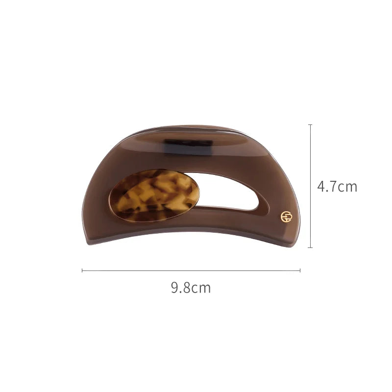 Tara Large Hair Claw Clip - Strong Hold Hair Claw for Thick Hair, Women's Big Hair Clips for Ponytail, Bun & Updo - Perfect for Workout, Office & Everyday Use